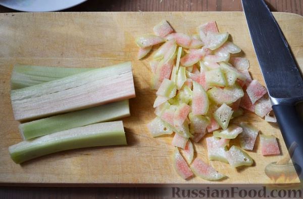 Начинка из ревеня (для пирогов и пирожков)