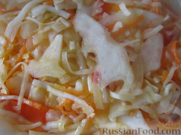 Маринованная капуста по-корейски